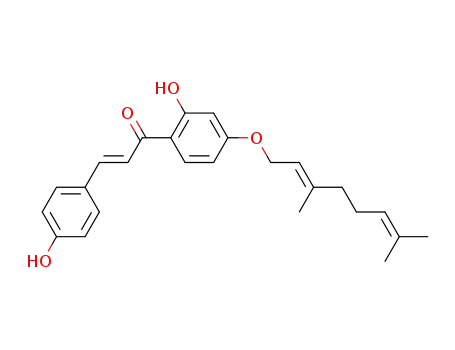 4'-Geranyloxyisoliquiritigenin