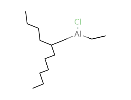 Molecular Structure of 78426-37-6 ((2-butyloctyl)ethylaluminum chloride)