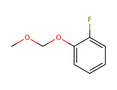 Molecular Structure of 117570-31-7 (1-Fluoro-2-methoxymethoxy-benzene)