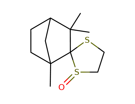 Spiro[bicyclo[2.2.1]heptane-2,2'-[1,3]dithiolane], 1,3,3-trimethyl-,
1'-oxide