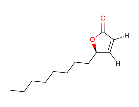 2(5H)-Furanone,5-octyl-, (5R)-