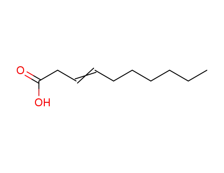 Molecular Structure of 15469-77-9 (3-Decenoic acid)