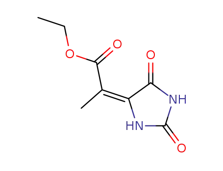Propanoic acid, 2-(2,5-dioxo-4-imidazolidinylidene)-, ethyl ester