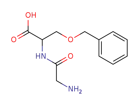 Molecular Structure of 3062-03-1 (L-Serine, glycyl-O-(phenylmethyl)-)