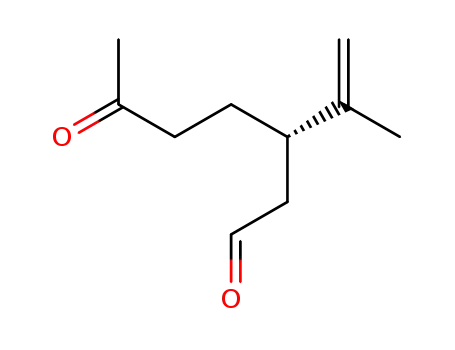3-(1-methylethenyl)-6-oxoheptanal