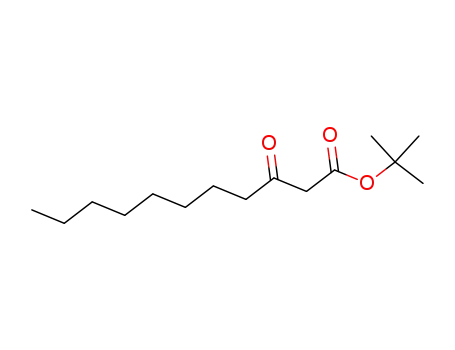 Molecular Structure of 66697-01-6 (Undecanoic acid, 3-oxo-, 1,1-dimethylethyl ester)