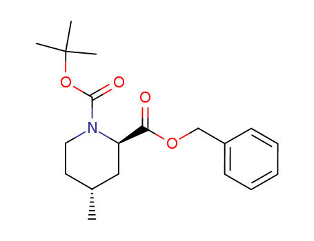 BENZYL (+/-)-TRANS-N-BOC-4-METHYL-PIPERIDINE-2-CARBOXYLATE