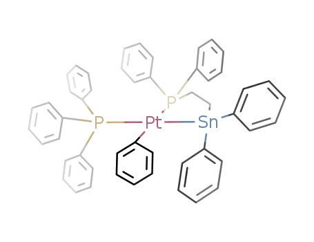 cis{{2-(diphenylphosphino)ethyl}diphenylstannyl}phenyl(triphenylphosphane)platinum(II)