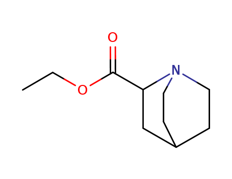 1-Azabicyclo[2.2.2]octane-2-carboxylic acid, ethyl ester
