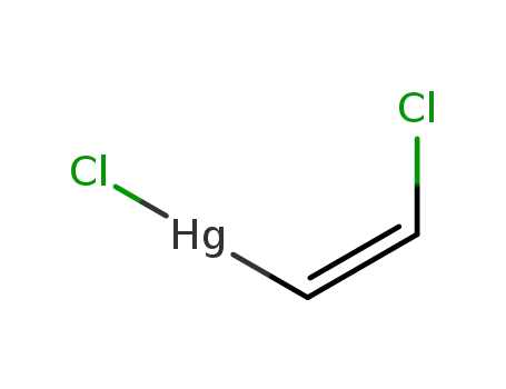 Molecular Structure of 1190-78-9 (Mercury, [(1E)-2-chloroethenyl]chloro-)