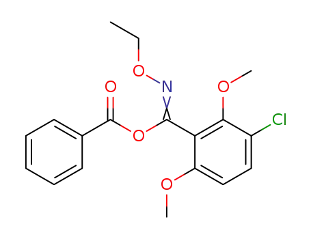 安息香酸３－クロロ－Ｎ－エトキシ－２，６－ジメトキシベンゾイミド酸無水物