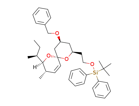 {2-[(2R,4S,6S,8R,9S)-4-Benzyloxy-8-((S)-sec-butyl)-9-methyl-1,7-dioxa-spiro[5.5]undec-10-en-2-yl]-ethoxy}-tert-butyl-diphenyl-silane