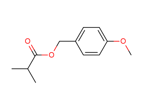 Propanoic acid,2-methyl-, (4-methoxyphenyl)methyl ester