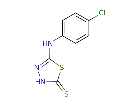 1,3,4-Thiadiazole-2(3H)-thione,5-[(4-chlorophenyl)amino]- cas  14731-29-4