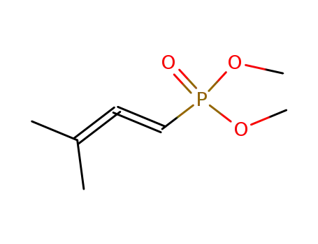 Molecular Structure of 17166-43-7 (Phosphonic acid, (3-methyl-1,2-butadienyl)-, dimethyl ester)