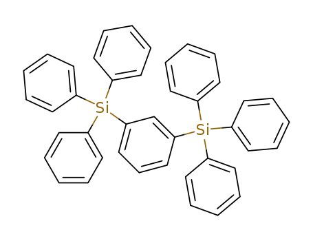 Molecular Structure of 18920-16-6 (1,3-Bis(triphenylsilyl)benzene)