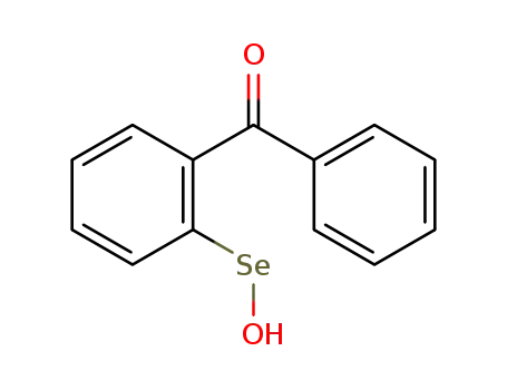 Molecular Structure of 84250-81-7 (Benzeneselenenic acid, 2-benzoyl-)