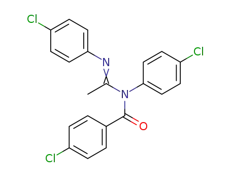 N<sup>1</sup>-(p-Chlorobenzoyl)-N<sup>1</sup>,N<sup>2</sup>-di-(p-chlorophenyl)-acetamidine