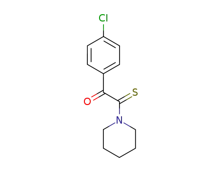 1-(4-chlorophenyl)-2-(piperidin-1-yl)-2-thioxoethan-1-one