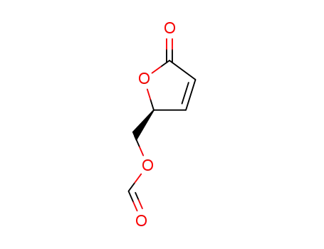 Molecular Structure of 85846-84-0 ((-)-(S)-5-formyloxymethyloxol-3-en-2one)