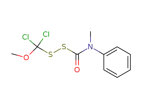 (methoxydichloromethyl)(methylphenylcarbamoyl)disulfane