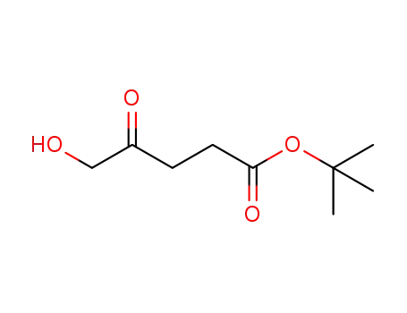 Molecular Structure of 1239346-69-0 (tert-butyl 5-hydroxy-4-oxopentanoate)