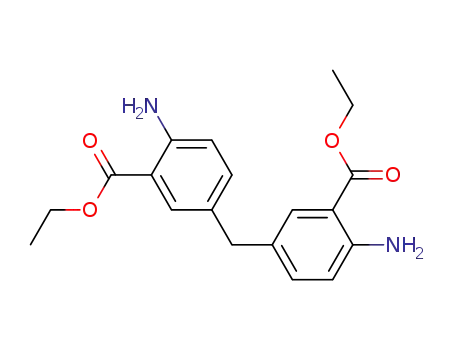 Molecular Structure of 15403-44-8 (diethyl 5,5'-methylenedianthranilate)