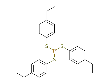 Tris-(p-ethyl-phenylthio)-phosphin