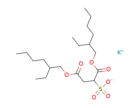 Molecular Structure of 7491-09-0 (DOCUSATE POTASSIUM (100 MG))