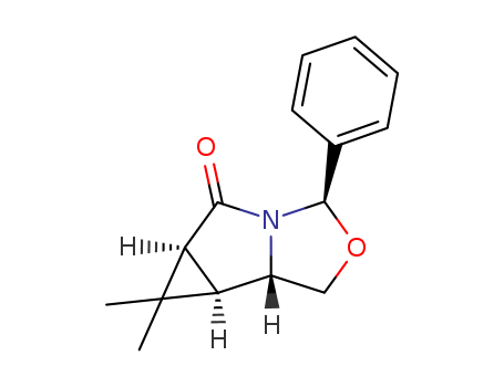 (1S,2S,4S,7R)-6-aza-3,3-dimethyl-8-oxa-7-phenyltricyclo<4.3.0.0>nonan-5-one