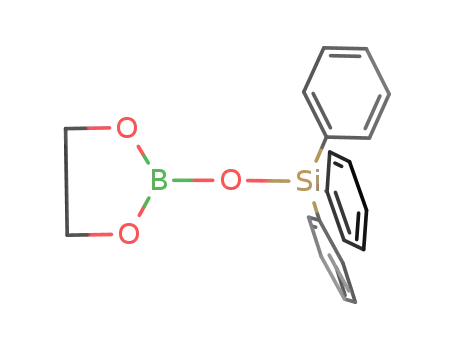 Molecular Structure of 82172-50-7 (2-triphenylsiloxy-1,3,2-dioxaborolane)