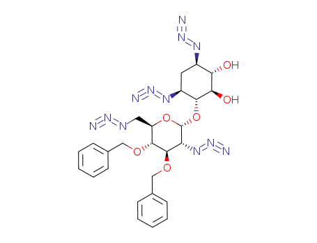 Molecular Structure of 549501-27-1 (3′,4′-di-O-benzyl-1,3,2′,6′-tetraazidoneamine)