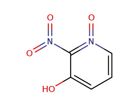 Molecular Structure of 38729-14-5 (2-nitro-1-oxy-pyridin-3-ol)