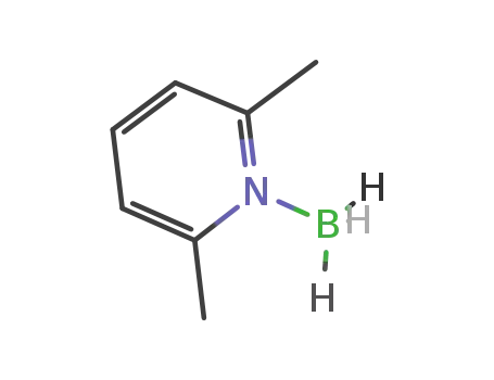 Molecular Structure of 3999-42-6 (2,6-dimethylpyridine--borane)