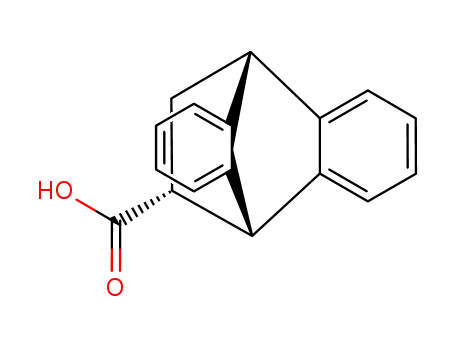 Molecular Structure of 5434-63-9 (9,10-dihydro-9,10-ethanoanthracene-11-carboxylic acid)