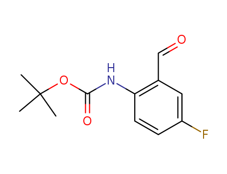(4-Fluoro-2-formyl-phenyl)-carbamic acid tert-butyl ester