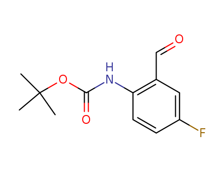 tert-butyl 4-fluoro-2-formylphenylcarbamate