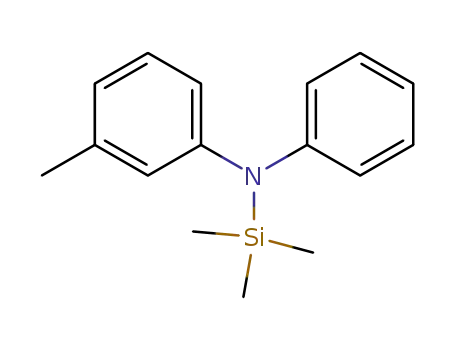 Molecular Structure of 870194-10-8 (phenyl-meta-tolyltrimethylsilylamine)