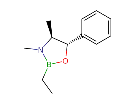 Molecular Structure of 129363-65-1 ((4S,5S)-2-Ethyl-4-methyl-5-phenyl-1,3,2-oxazaborolan)