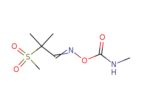 Molecular Structure of 1646-88-4 (ALDICARB-SULFONE)