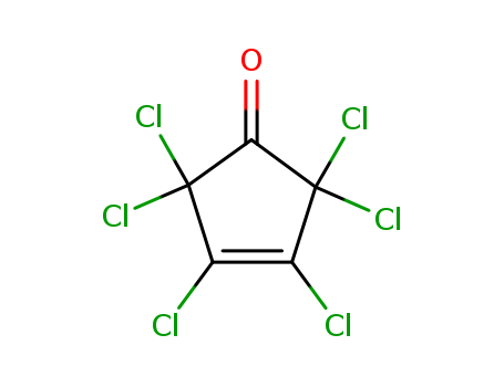 3-Cyclopenten-1-one, 2,2,3,4,5,5-hexachloro-