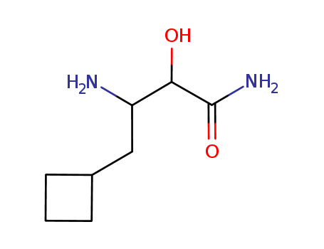 Cyclobutanebutanamide, β-amino-α-hydroxy-