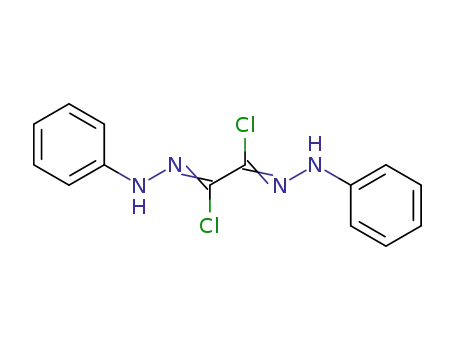 Molecular Structure of 31805-14-8 (Ethanedihydrazonoyl dichloride, diphenyl-)