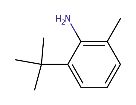 Molecular Structure of 13117-94-7 (6-TERT-BUTYL-O-TOLUIDINE)