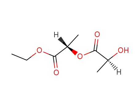 Molecular Structure of 64231-47-6 ((S)-2-hydroxy-propionic acid (S)- 1-ethoxycarbonyl-ethyl ester)