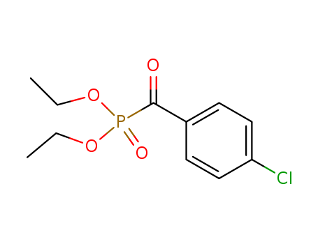 Phosphonic acid, (4-chlorobenzoyl)-, diethyl ester