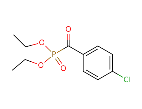 (p-Chloro-Benzoyl)-phosphonic acid diethyl ester