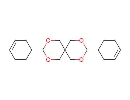 Molecular Structure of 6600-31-3 (3,9-dicyclohex-3-enyl-2,4,8,10-tetraoxaspiro[5.5]undecane)