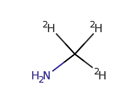 Molecular Structure of 5581-55-5 (METHYL-D3-AMINE)