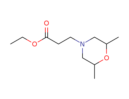 ethyl 2,6-dimethyl-4-morpholinepropionate